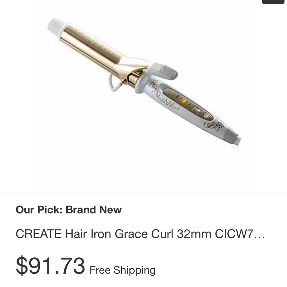 CREATE Hair Iron Grace Curl 32mm